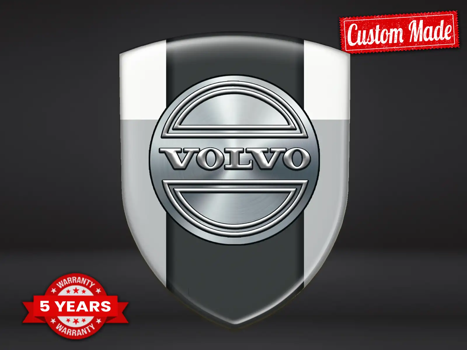 Volvo Parabrisas Pegatina Resistente Alta Calidad Profesional